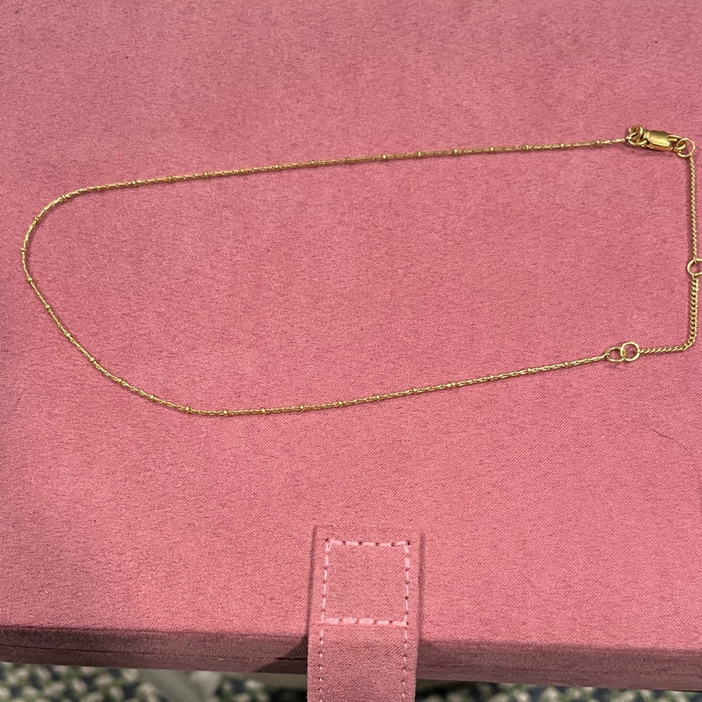 Madewell Delicate Gold Necklace